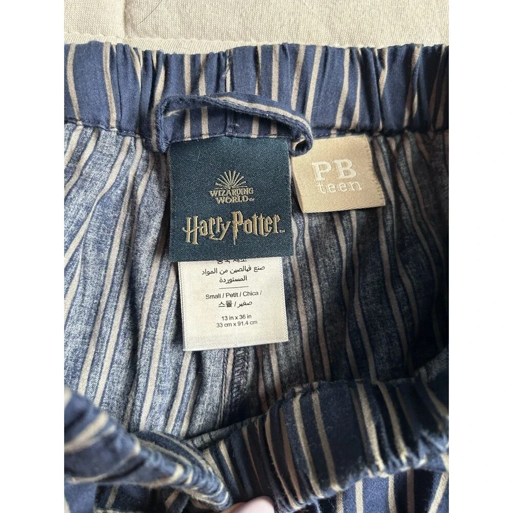 Pottery Barn Teen Harry Potter Ravenclaw House Pajama Set - Small Cotton Magic